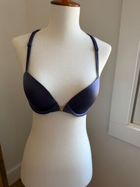Victoria's Secret Navy Push-Up Underwire Bra